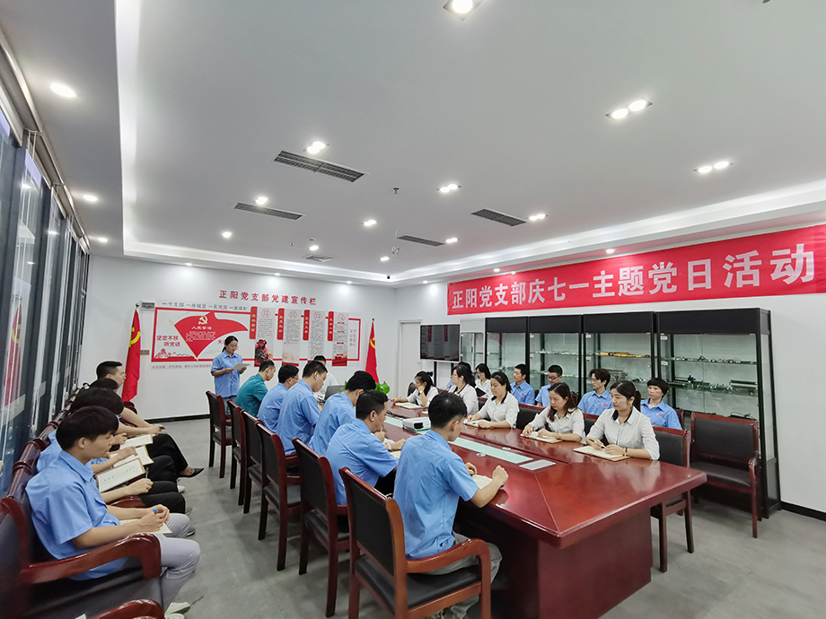 正阳党支部庆祝中国共产党成立101周年活动